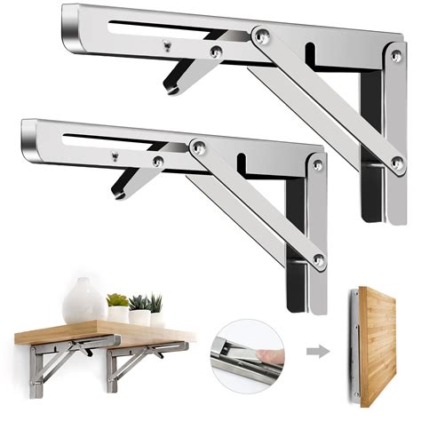 collapsible metal bracket x|wall mounted folding brackets.